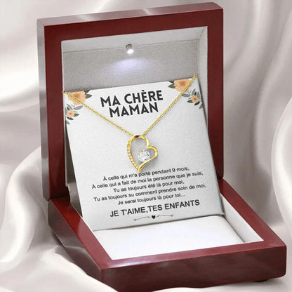 💝Fête des mères jusqu'à -49%💝Collier fête des mères avec boite lumineuse