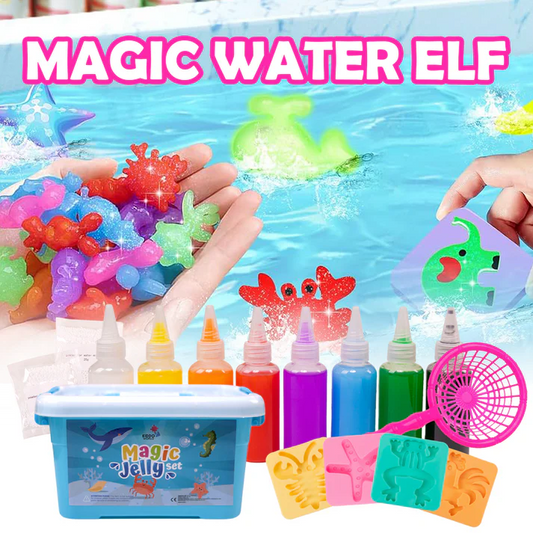 🎉 SOLDES DE NOËL 49% DE RÉDUCTION 🎉 Ensemble de jouets sensoriels Magic Water ELF fait main pour enfants 🦀🐟