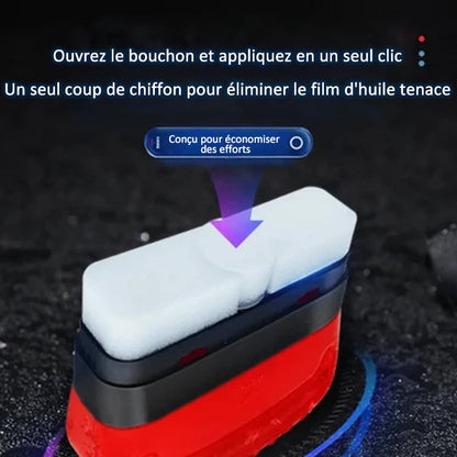 🔥Vente brûlante 49% de réduction 🔥 Brosse de nettoyage de film d'huile automobile multifonctionnelle