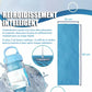 🔥Serviette anti-transpiration froide à utiliser partout et à tout moment ! Réutilisable, douce, absorbante, rafraîchissante et portable.